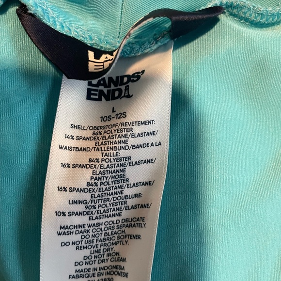 Lands End Rashguard and Swim top, Kids’s Size 12S - Picture 12 of 15